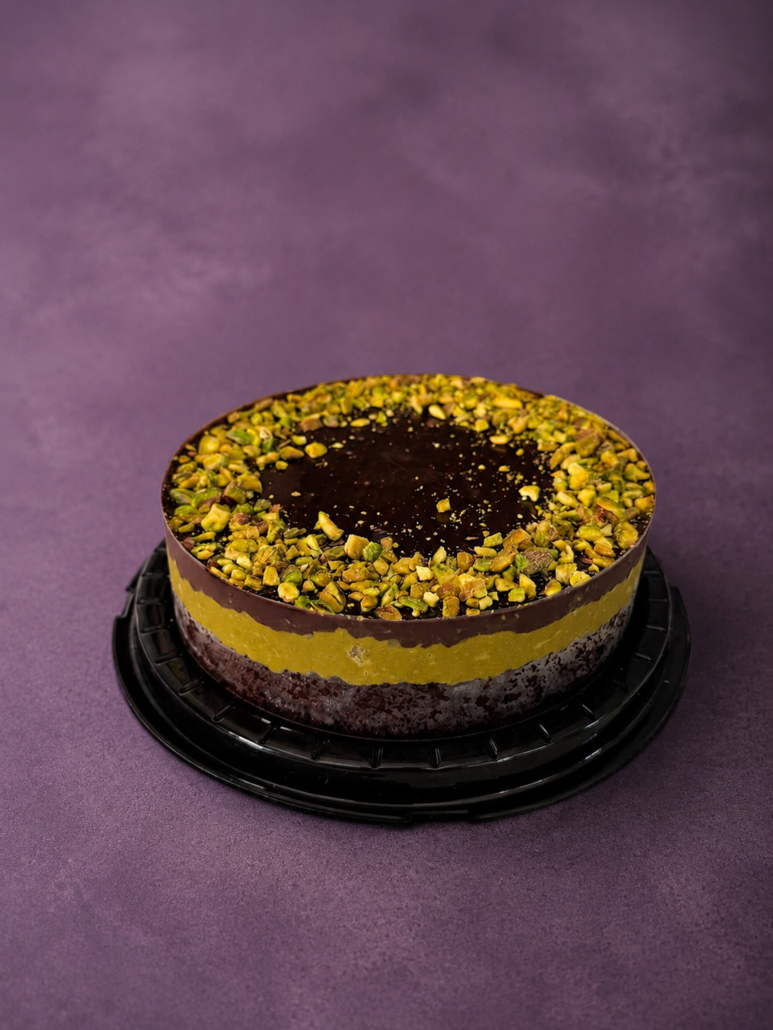 Pistachio Chocolate Cake whole cake