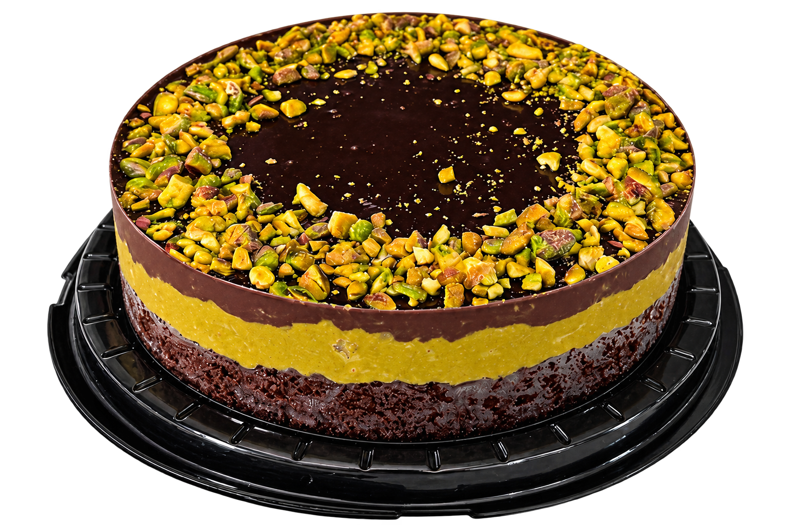 Pistachio Chocolate Cake by Sab’s Sweet Treats